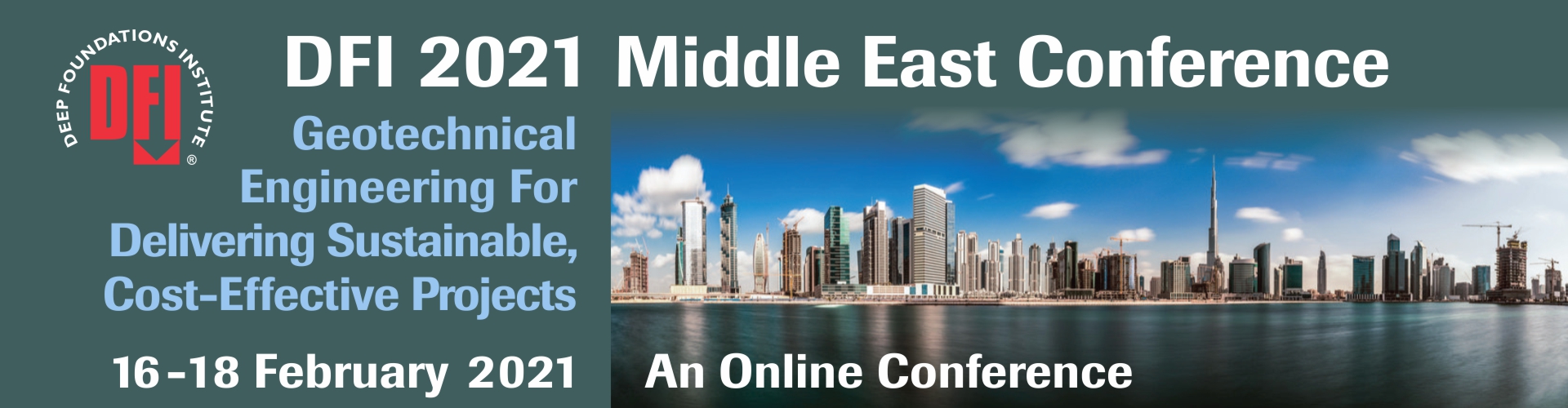 Registration open for DFI Middle East online conference Geosynthetics