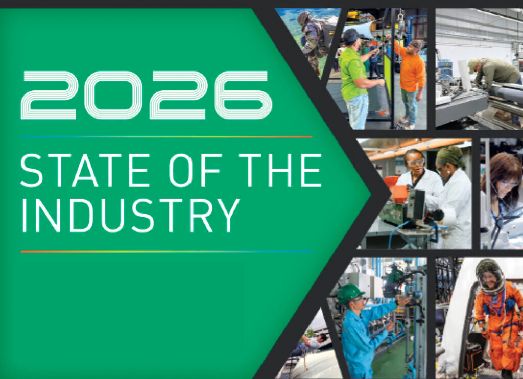 Collage of textile workers in diverse settings; features vibrant colors and various machinery, showcasing industry activities.