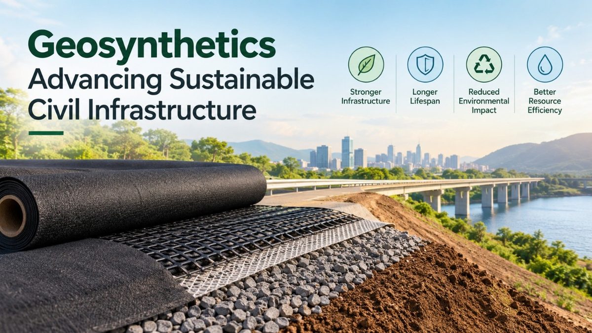 Geosynthetics advancing sustainable civil infrastructure ...
